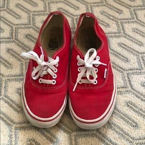 Red Vans
